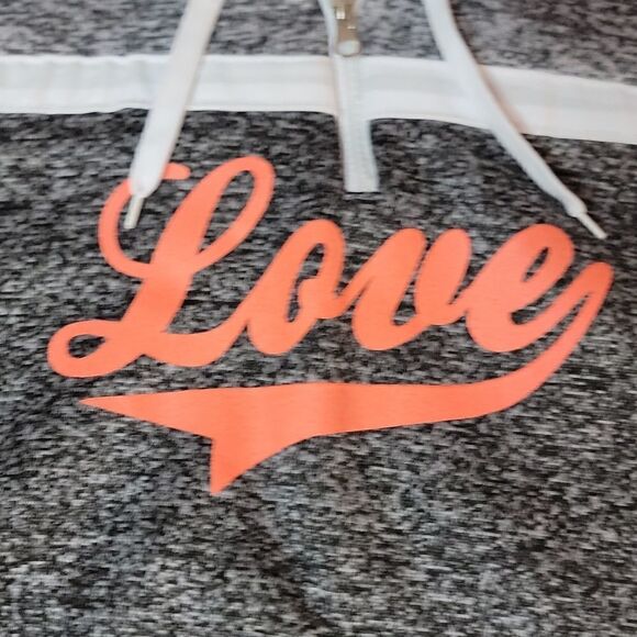 Bobbie Brooks "Love" Hoodie Sweatshirt - Picture 2 of 6